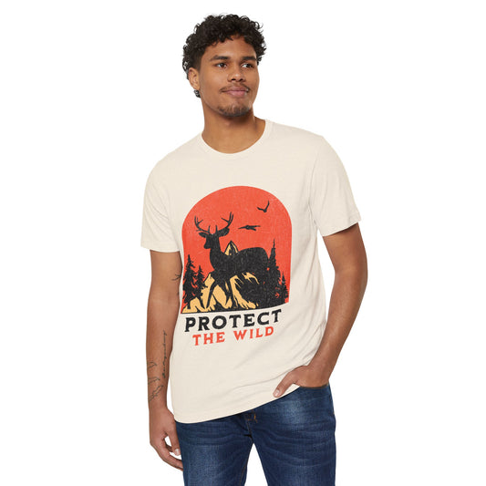 Protect The Wild Unisex Recycled Organic T-Shirt