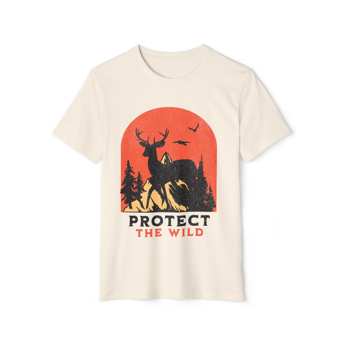 Protect The Wild Unisex Recycled Organic T-Shirt