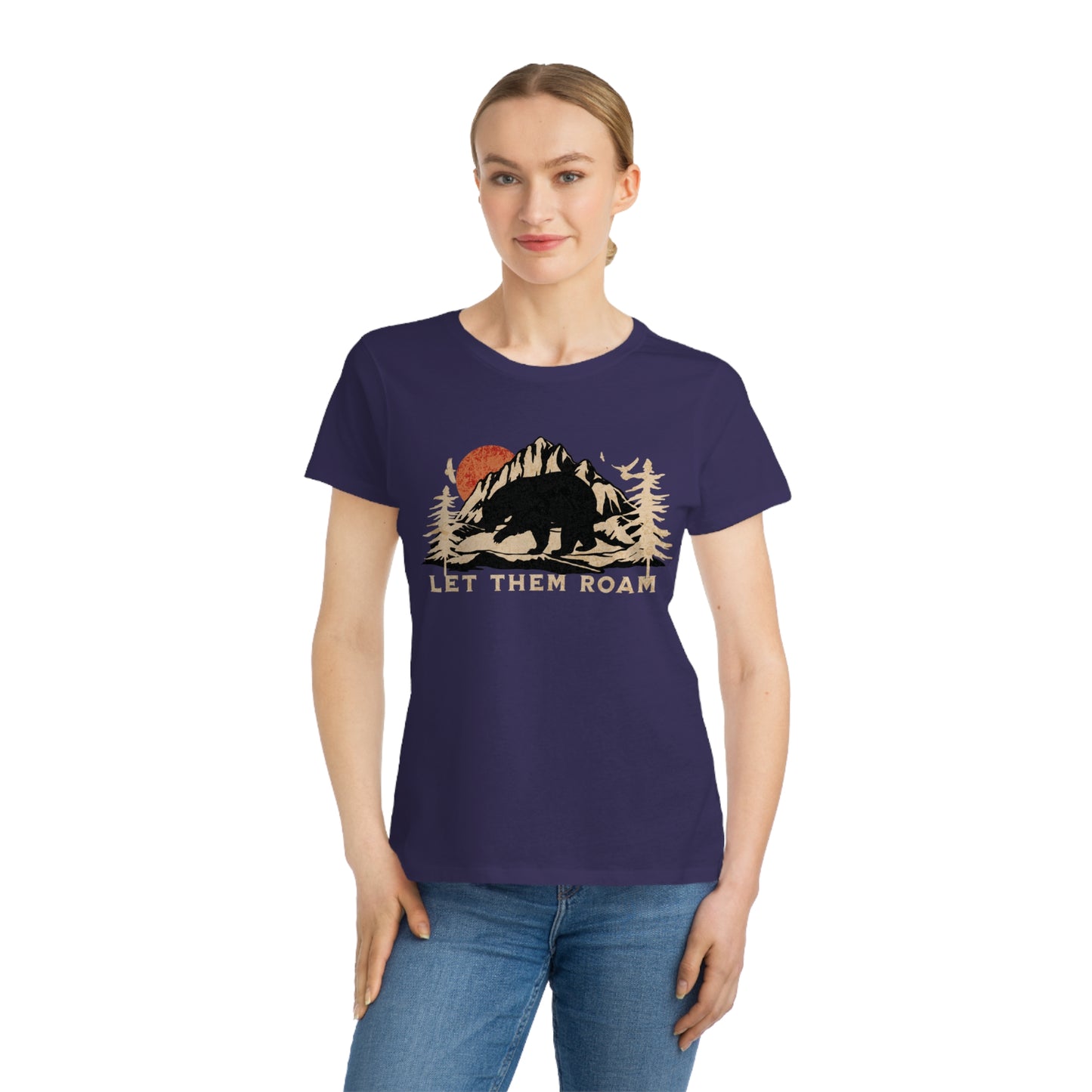 LET THEM ROAM - Classic T-Shirt for Wildlife Preservation Advocates