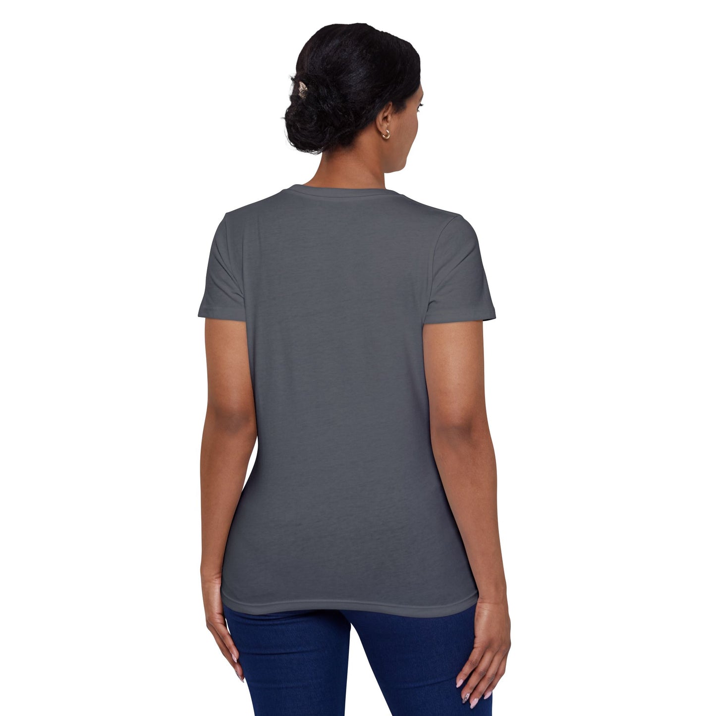 Organic T-Shirt - Bloom Naturally with Floral Design for Eco Nature Lover