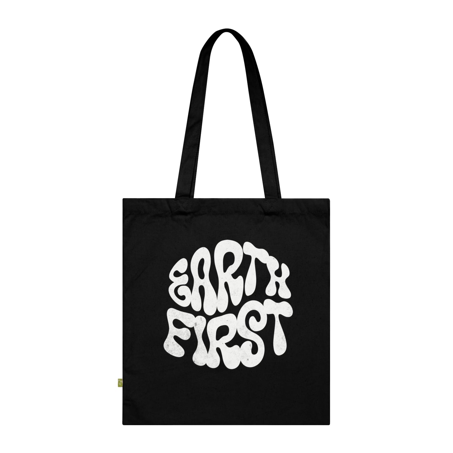 Earth First - Eco-Friendly Tote Bag, Reusable Shopping Bag, Gift for Nature Lovers, Sustainable Style, Conscious Consumer